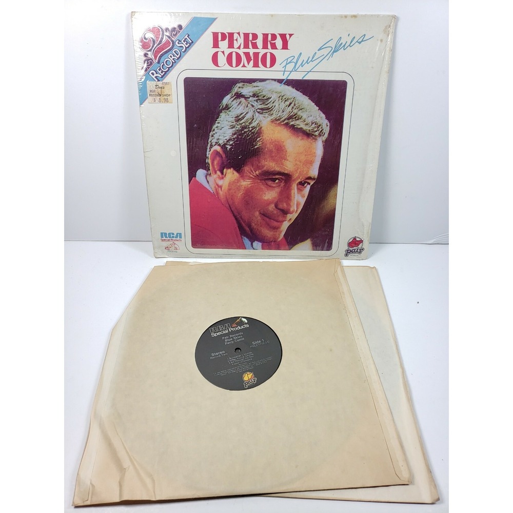 Perry Como Blue Skies Double Vinyl LP 1985 RCA NM R9